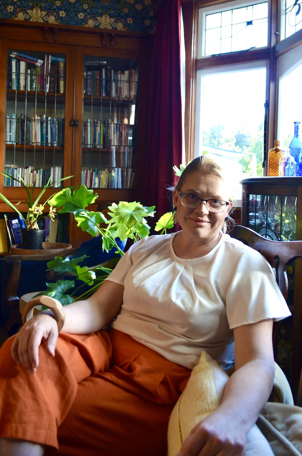 Elegant living room with modern furniture